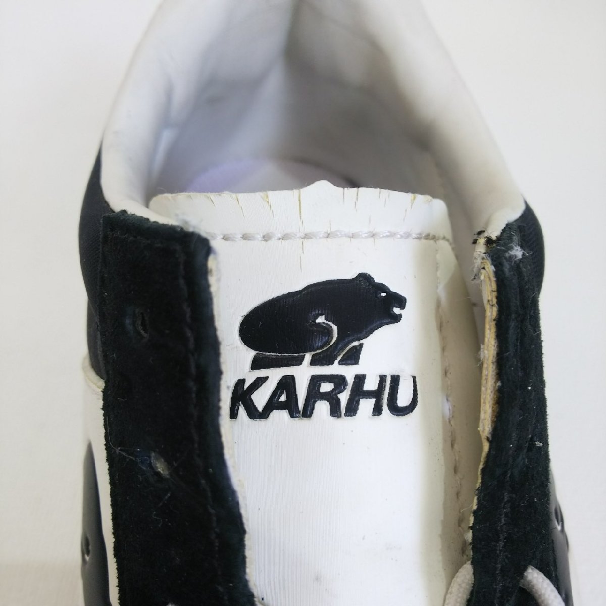 (^w^)b カルフ アルバトロス シューズ 靴 スニーカー ローカット ブラック KARHU F802519 シンプル ランニング スポーツ メンズ US 10_画像8