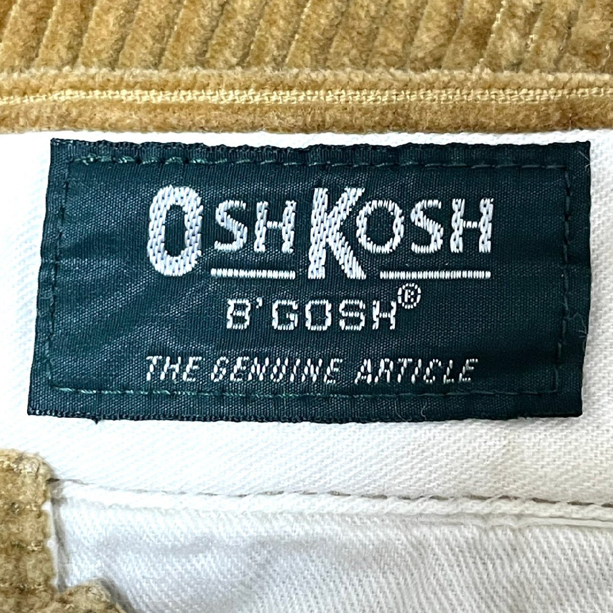 (^w^)b オシュコシュ 90s ヴィンテージ 日本製 コーデュロイ パンツ ボトムス OSHKOSH B’GOSH C-TK3679 綿100％ カジュアル レトロ W30_画像8