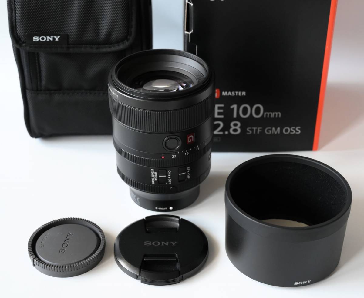 美品】SONY/ソニー FE 100mm F2.8 STF GM OSS SEL100F28GM 望遠単焦点