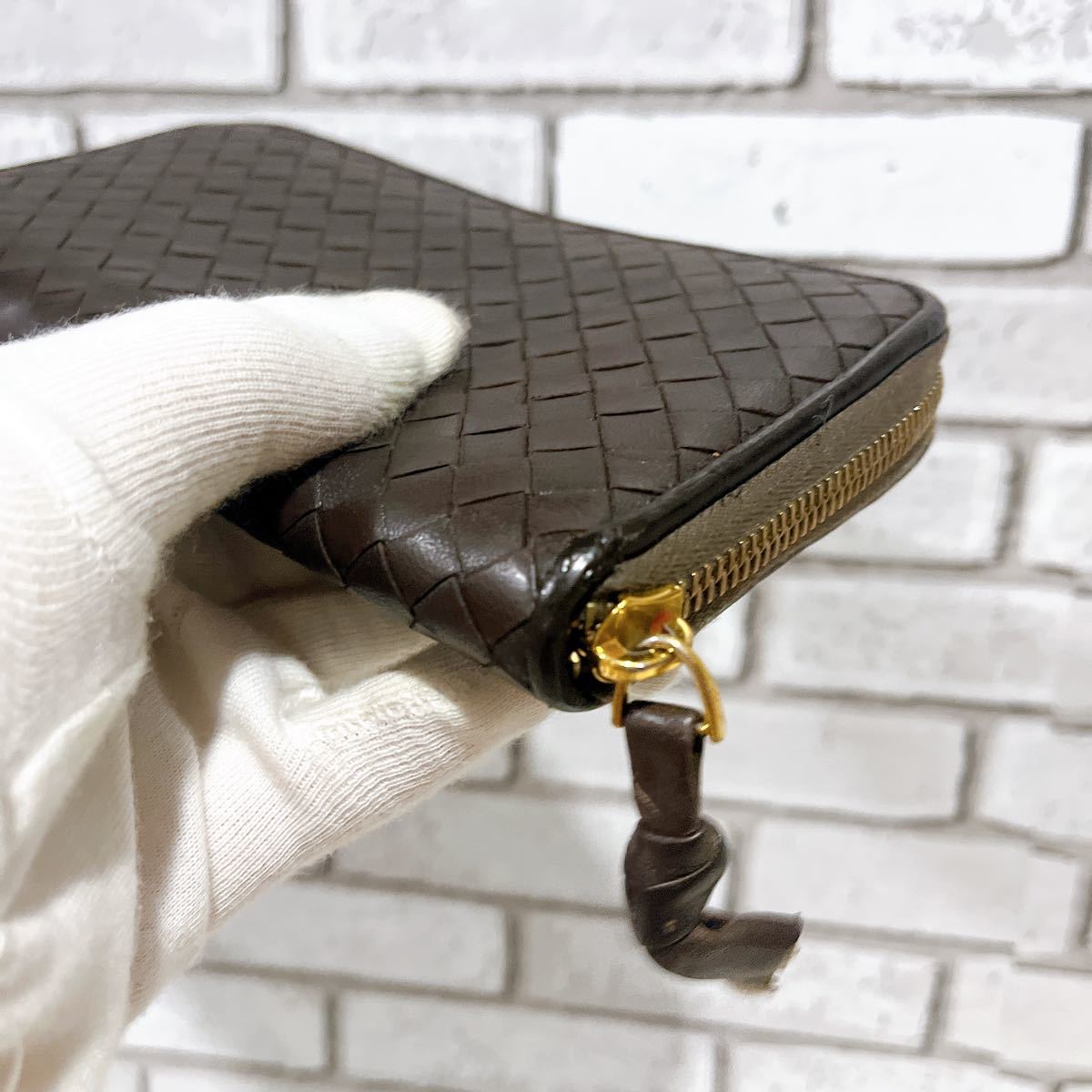 BOTTEGA VENETA ボッテガヴェネタ イントレチャート ラウンド