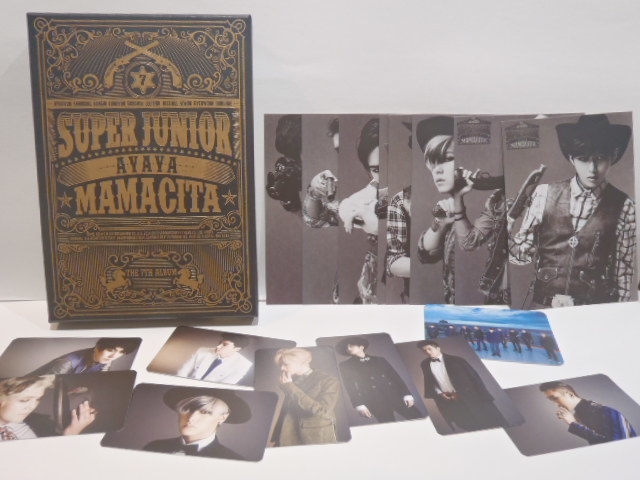 トレカ フォトカード付 韓国盤 CD SUPER JUNIOR THE 7TH ALBUM 品質証明書付き フォトカード JUNIOR SUPER K-POP/アジア