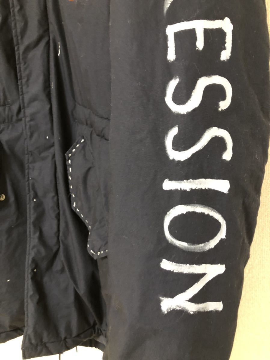 onemadeワンメイド 12万ペイントモッズコートmaxsixマックスシックス