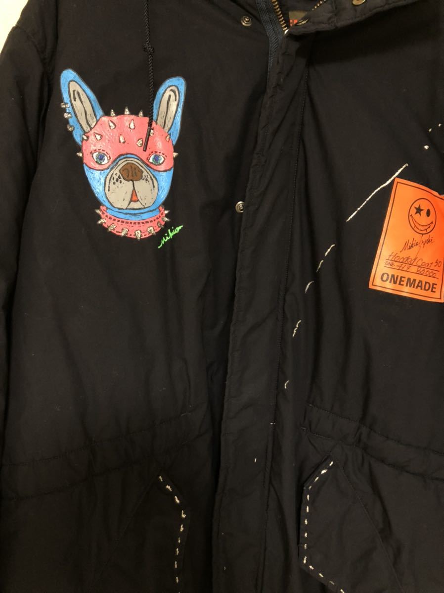 onemadeワンメイド 12万ペイントモッズコートmaxsixマックスシックス