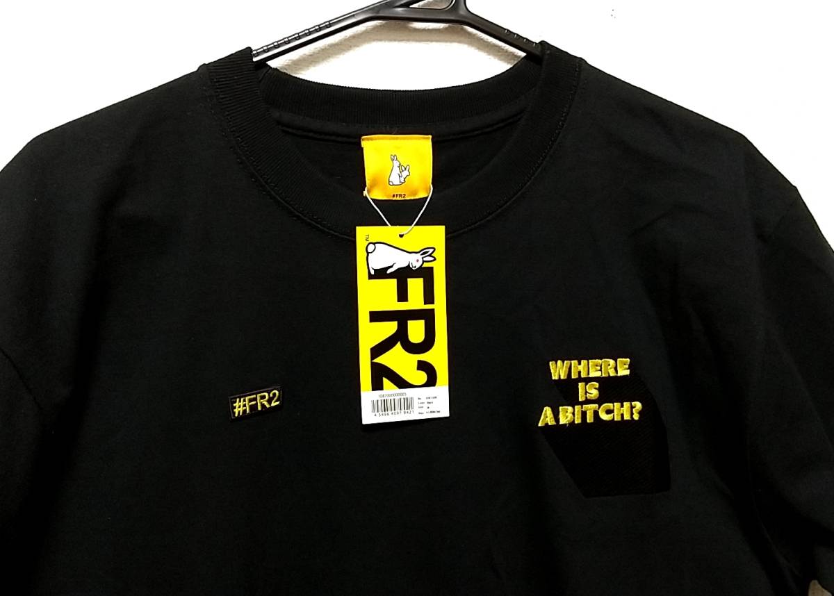 新品タグ付き◇FR2 tシャツ where is a bitch? Mサイズ | www