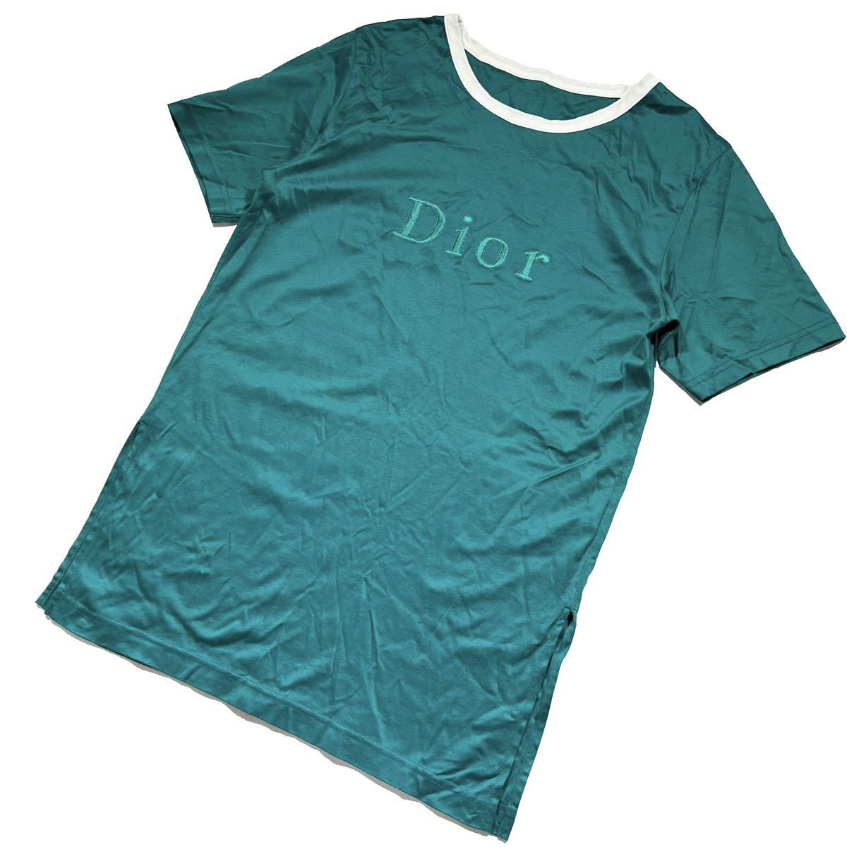 SALE/37%OFF】 Tシャツ ロゴ 刺繍 100% シルク SPORTS Dior Christian