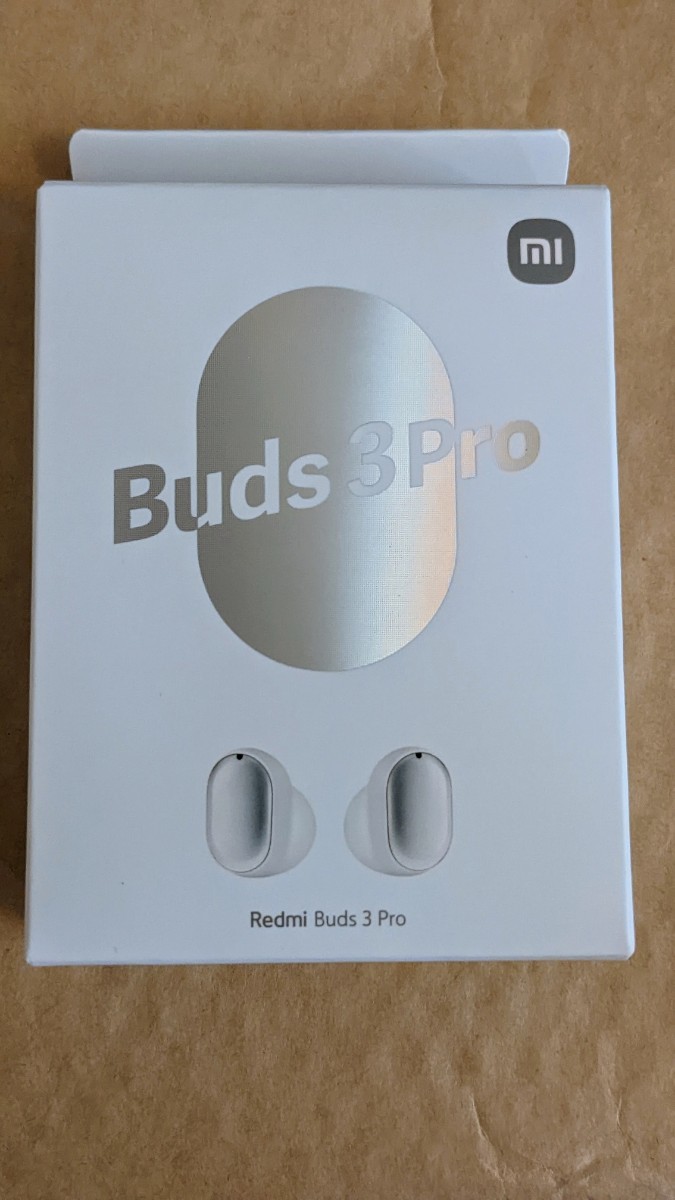 【新品】Redmi Buds 3 Pro グレイシャー グレー ワイヤレスイヤホン★左右分離★Xiaomi★ノイズキャンセリング　