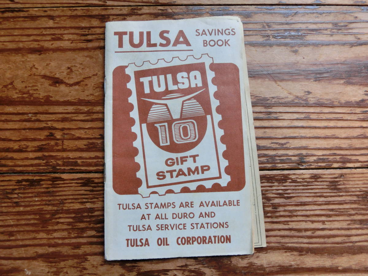 1930年〜50年代 ビンテージ スタンプブック TULSA の画像1