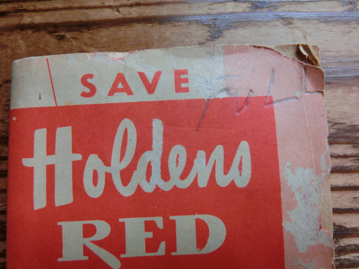 1930年〜50年代 ビンテージ スタンプブック Holdensの画像2