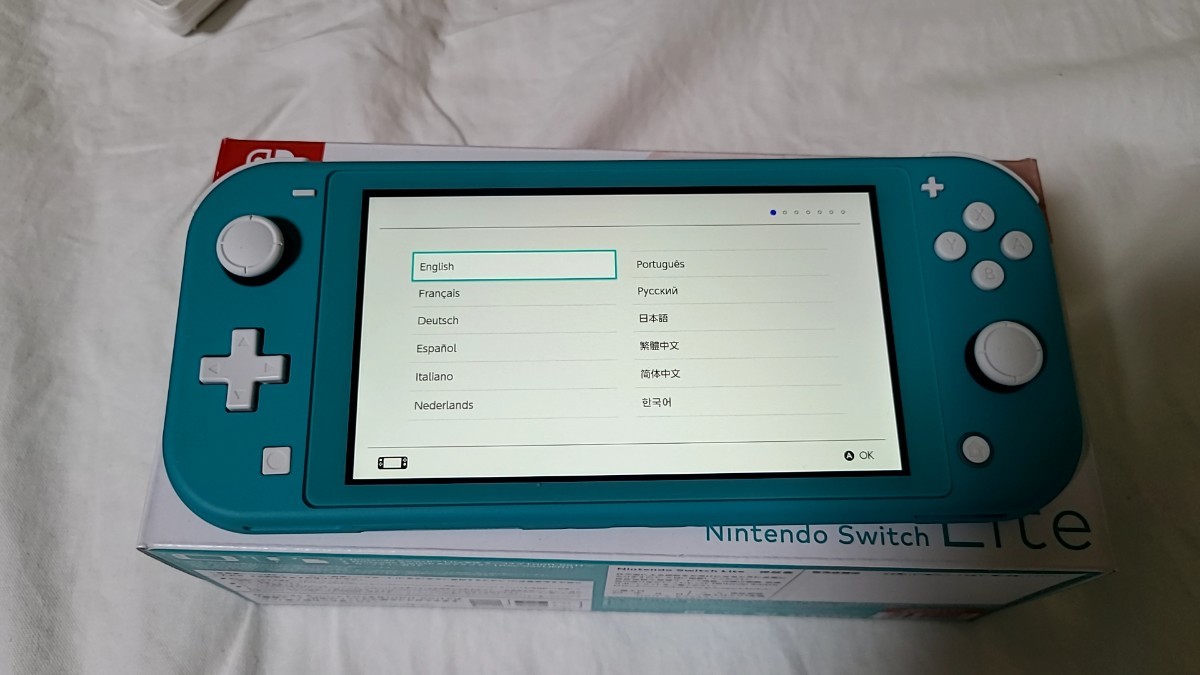 値下げ交渉中　任天堂Switch Lite ターコイズ　SDカード128GBセット