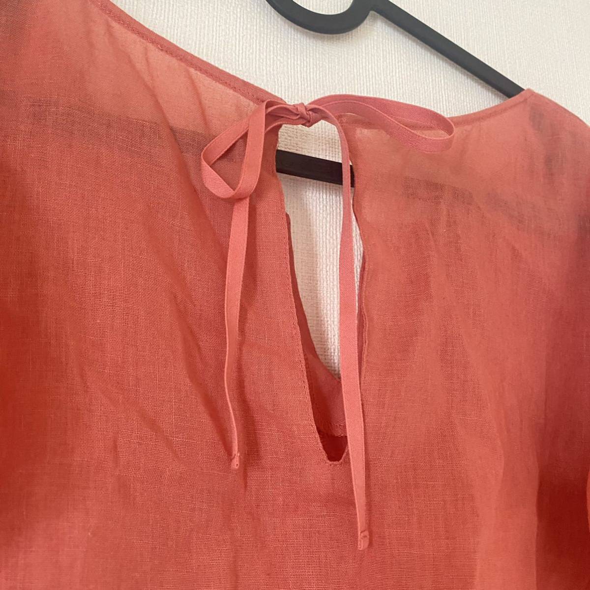 JILLSTUART Jill Stuart вышивка linen блуза 