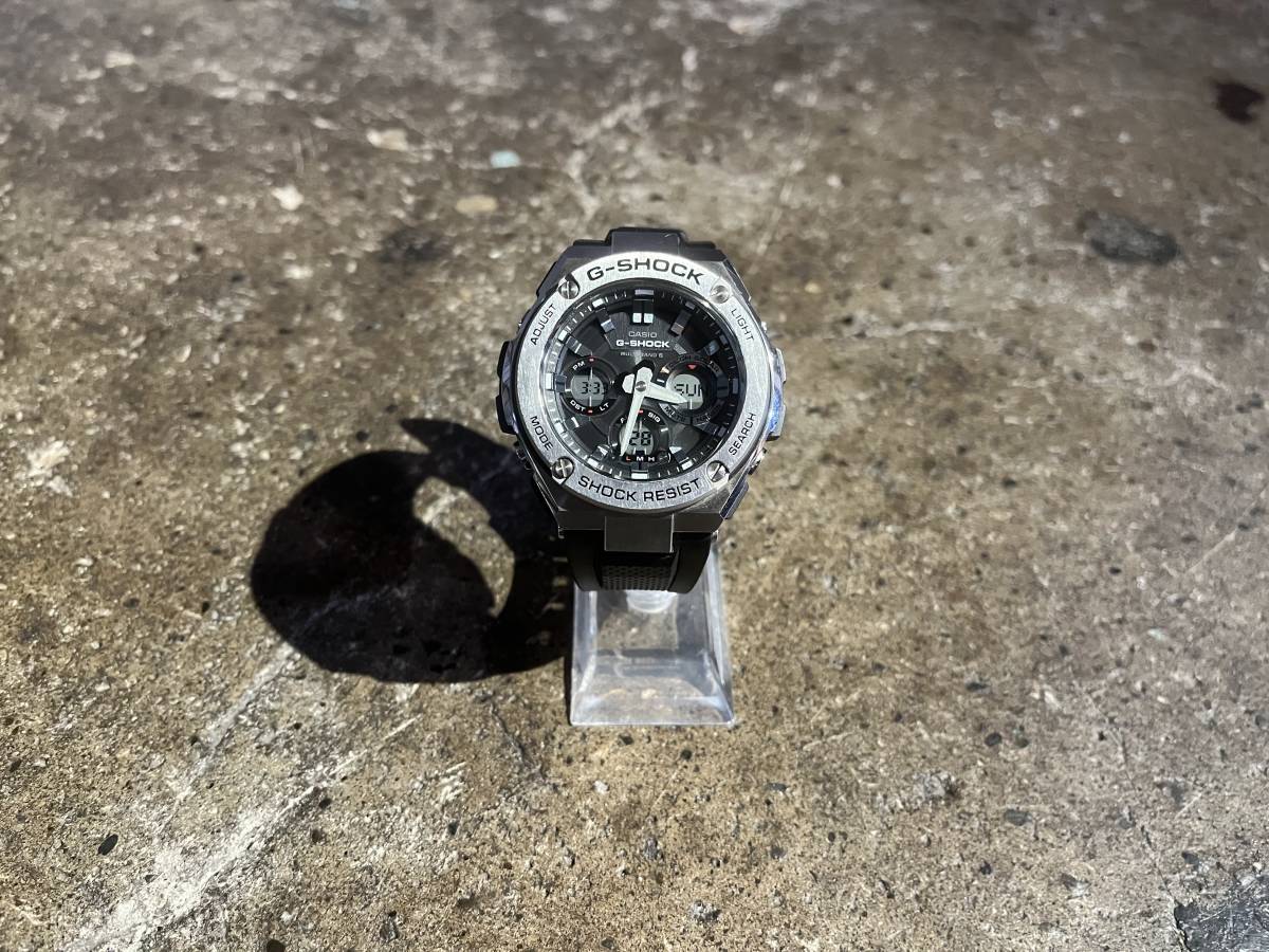 CASIO カシオ G-SHOCK ジーショック G-STEEL GST-W110-1AJF 腕時計