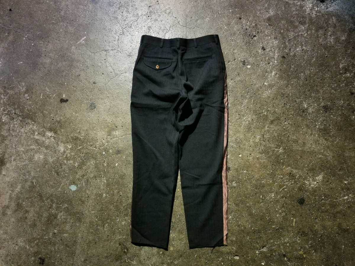 COMME des GARCONS HOMME PLUS 02AW 裁ち切りデザインスラックス