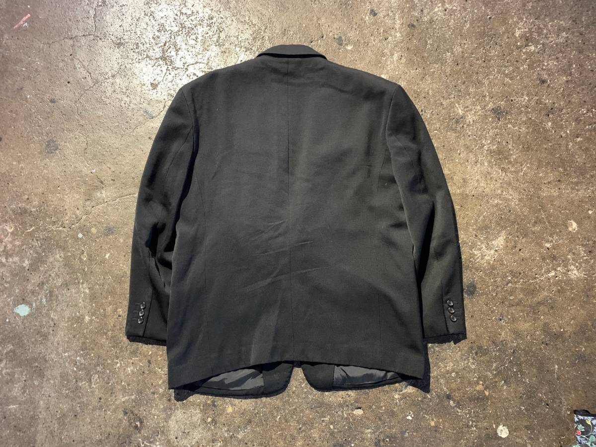 COMME des GARCONS HOMME PLUS 88AW 総柄ライナーベスト付き2Bジャケット AD1988 コムデギャルソンオムプリュス PJ-05002M_画像3