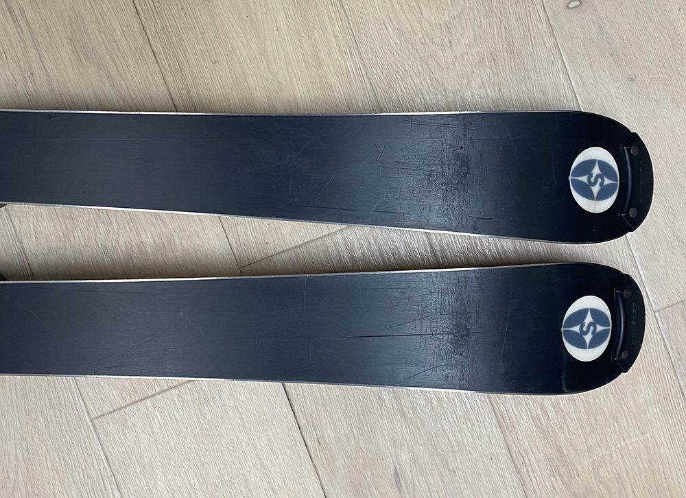 板】OGASAKA オガサカ ジュニアスキー板 ビンディングセット 110cm 子供用スキー J-1