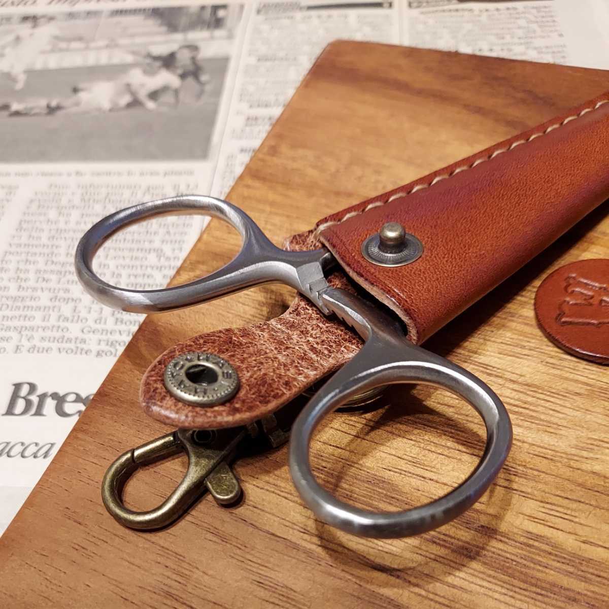 評判 ⑬ フォーセップ ホルダー 本革 ハンドメイド 栃木レザー