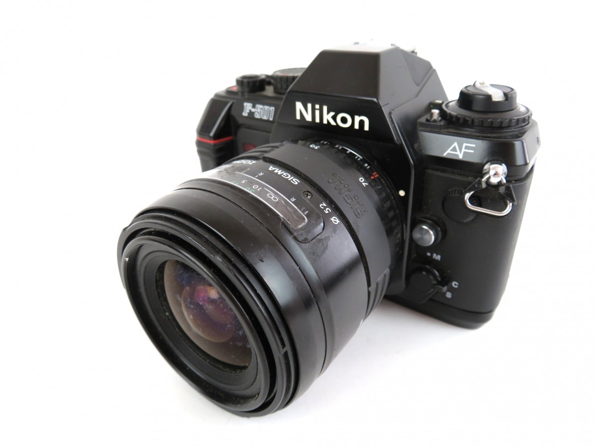 まとめ 3点 Nikon ニコン F501 MF19 SIGMA ZOOM Nikomat EL NIKOR 50mm 1:2 ASAHI PENTAX SPOMATIC F SP F TAKUMAR 1:3.5/28 0815-005_画像4