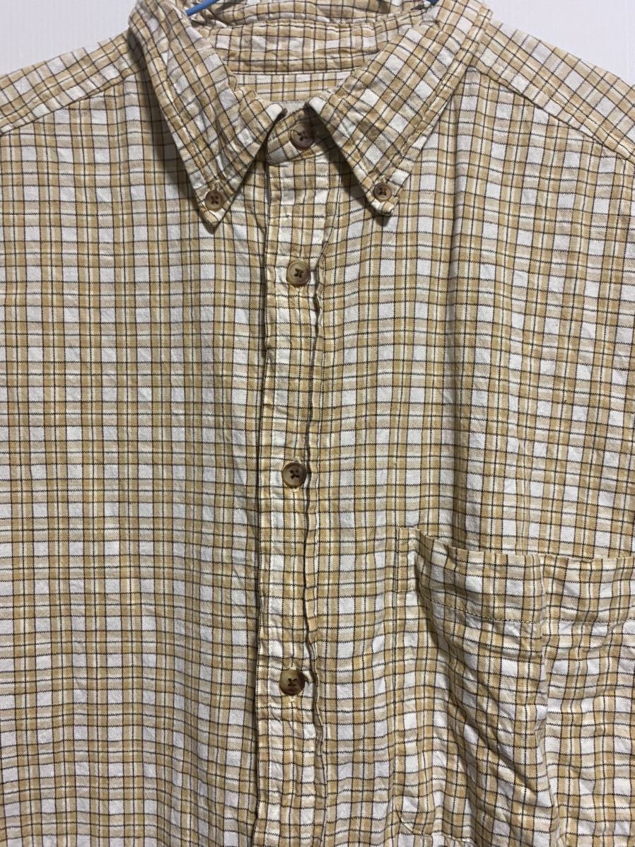 90s OLD GAP オールド ギャップ 半袖シャツ ボタンダウンシャツ サイズ M USA アメリカ アメカジ オーバーサイズ ビッグシルエットの画像2