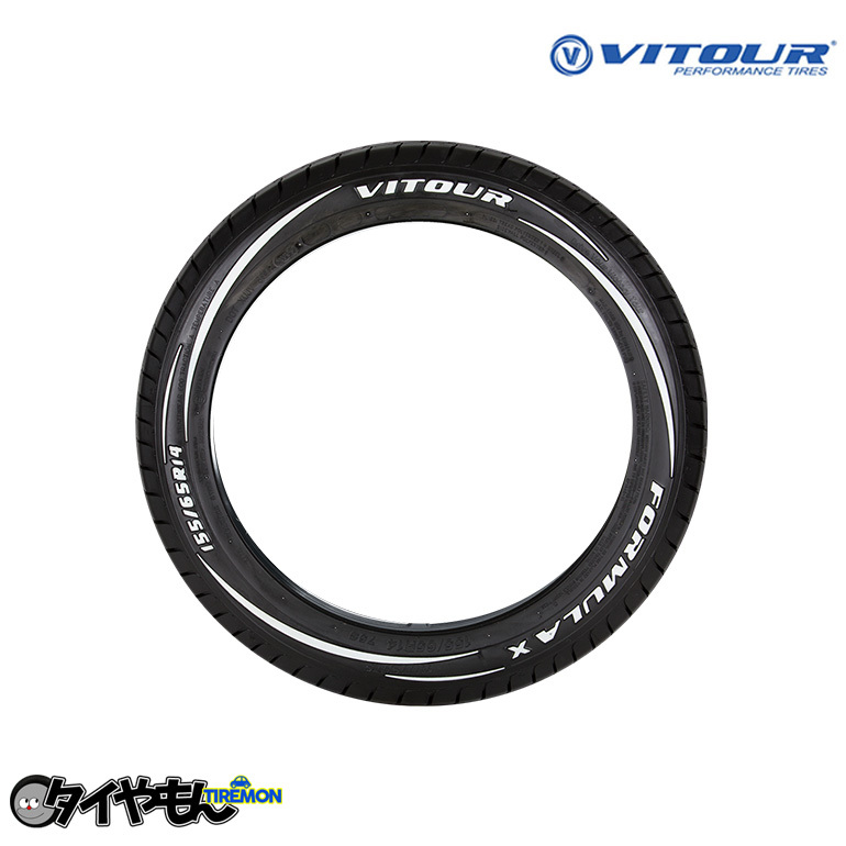 送料無料 ヴィツァー FORMULA X RWL WSW 215/60R17 96V 17インチ サマータイヤ 1本のみ VITOUR フォーミュラーX RWL WSW ホワイトレター_画像1