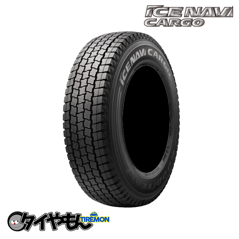 グッドイヤー アイスナビカーゴ 155/80R13 90/89N 13インチ 2本セット GOOD YEAR ICE NAVI CARGO VAN スタッドレスタイヤ_画像1