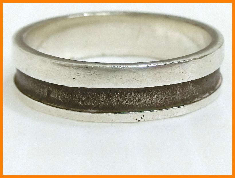 *C-609*HEARTFELT ring ring silver approximately 21 number approximately 5g used 