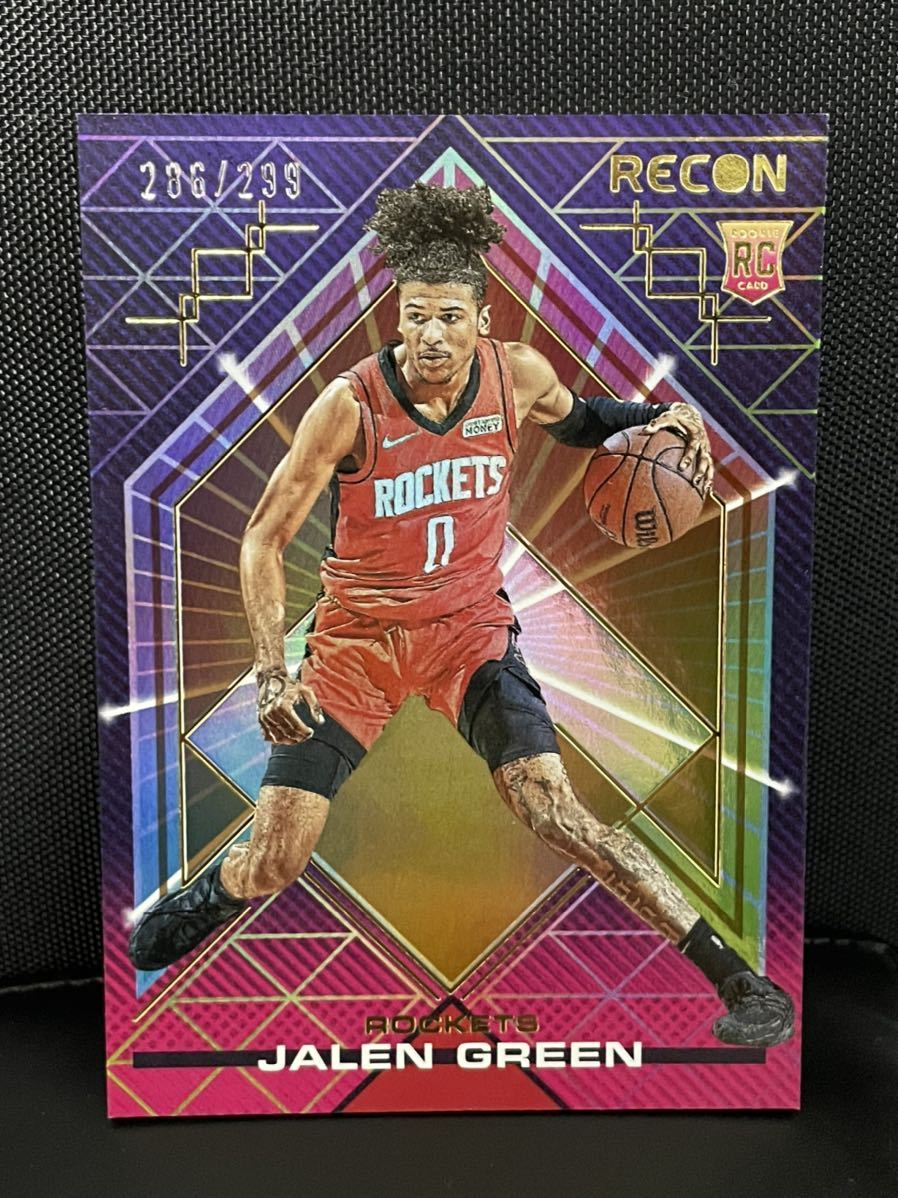 299枚限定 Jalen Green RC Recon BRONZE Rookie Card NBAカード_画像1