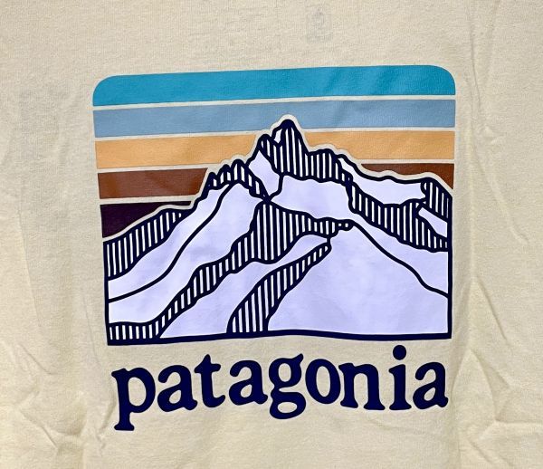 パタゴニア Tシャツ Sサイズ ラインロゴリッジポケットレスポンシビリティー PATAGONIA 38511 メンズ ISLY イエロー系