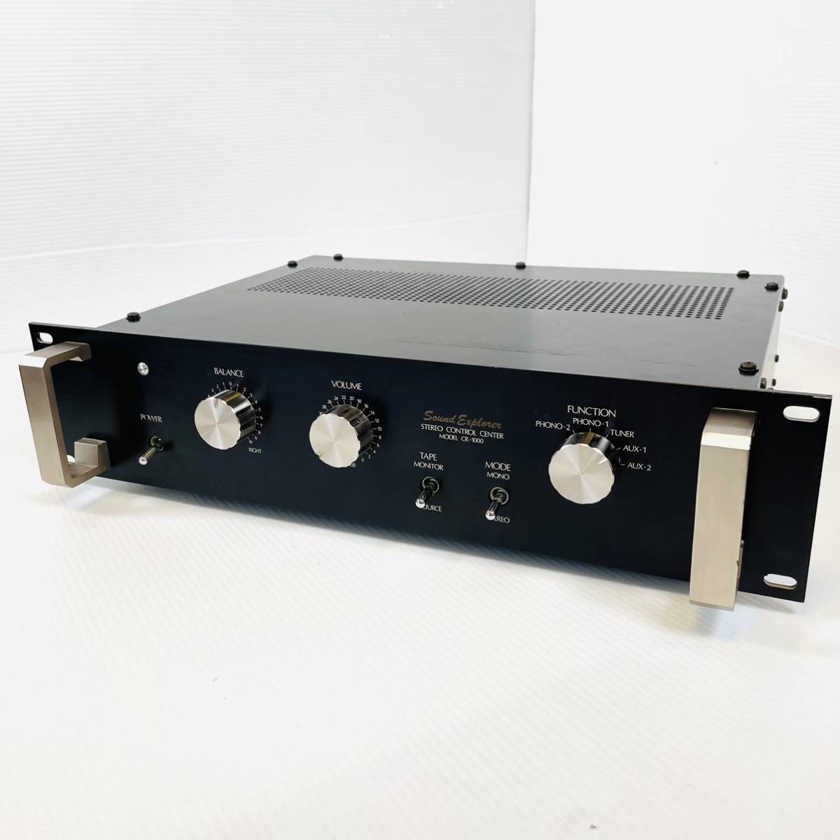 ☆希少☆KEN AUDIO CR-1000 CR型EQ.真空管プリアンプ（動作品