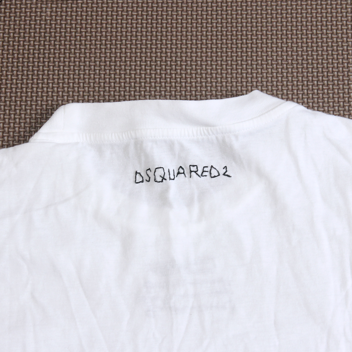 ディースクエアード 刺繍 ロゴ 半袖 Tシャツ MAKE CAMP XS レディース DSQUARED2_画像5