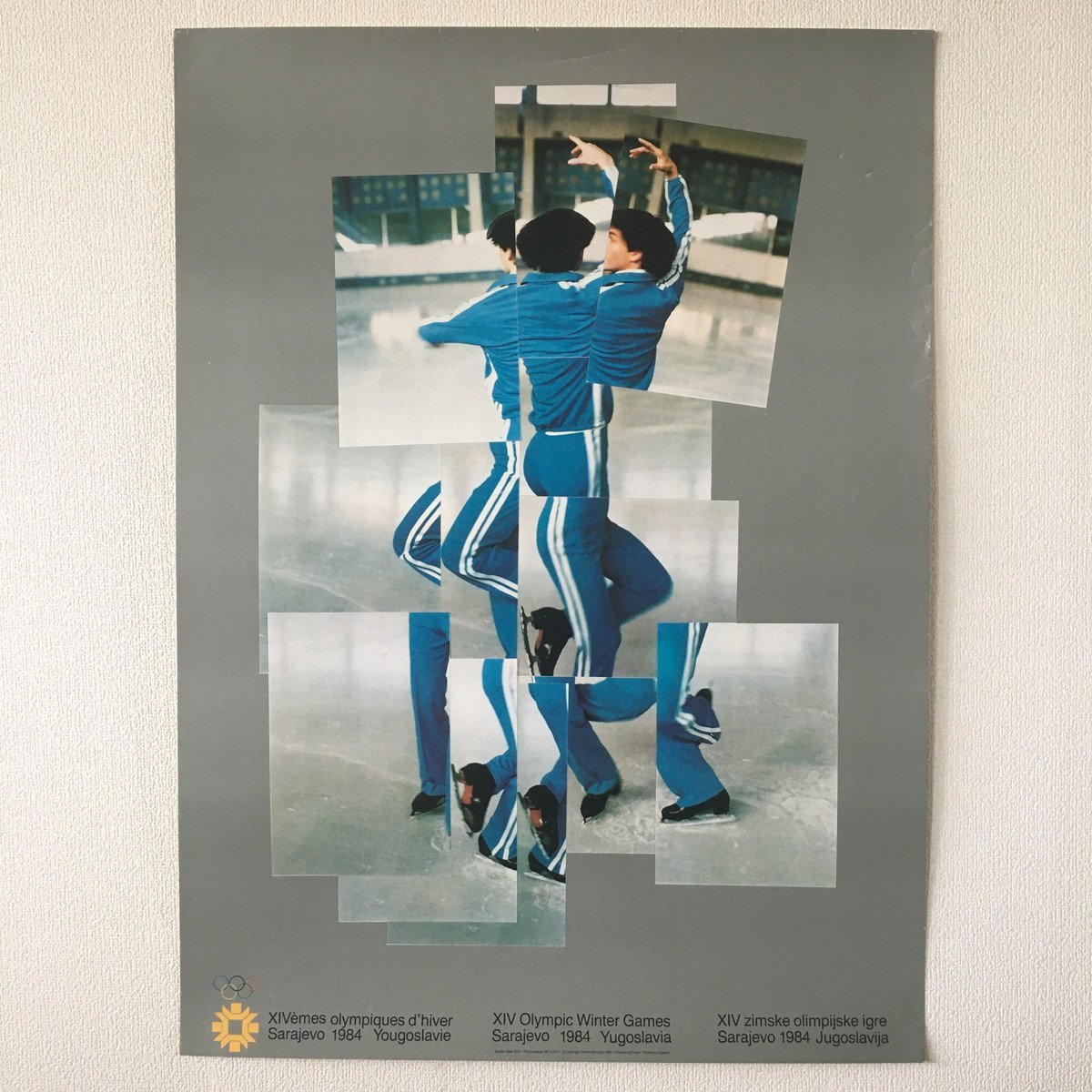 大幅にプライスダウン DAVID HOCKNEY ホックニー ロス五輪 ポスター