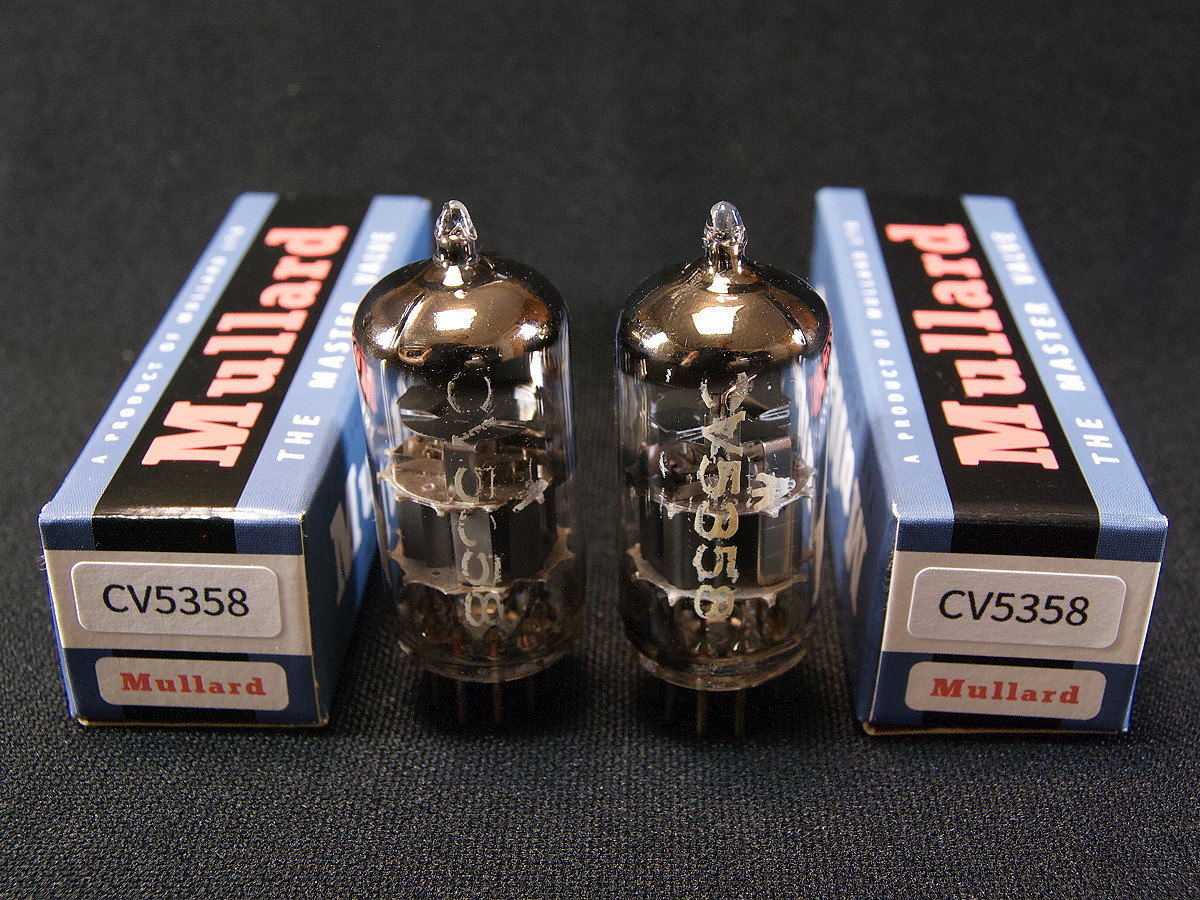 ♪♪Mullard CV5358 (ECC88/6DJ8) NIB品ペア #14、ムラード
