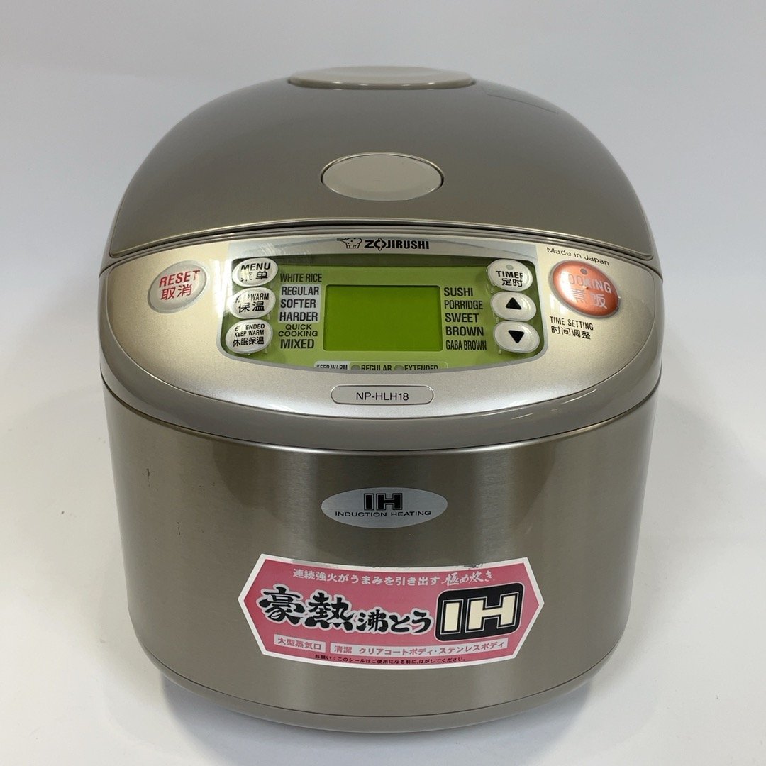 超歓迎 象印 海外向け IH炊飯器 1.8L NP-HLH18XA AC220-230V仕様