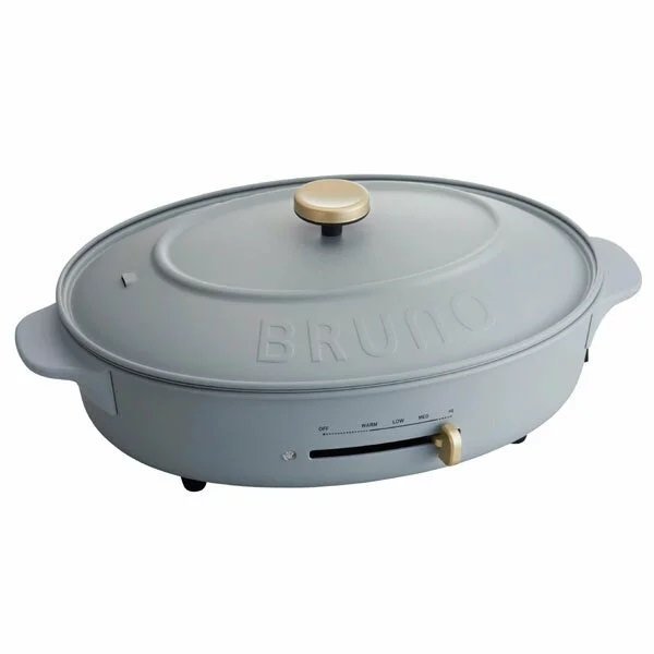 新色追加して再販 BRUNO crassy オーバルホットプレート 新品