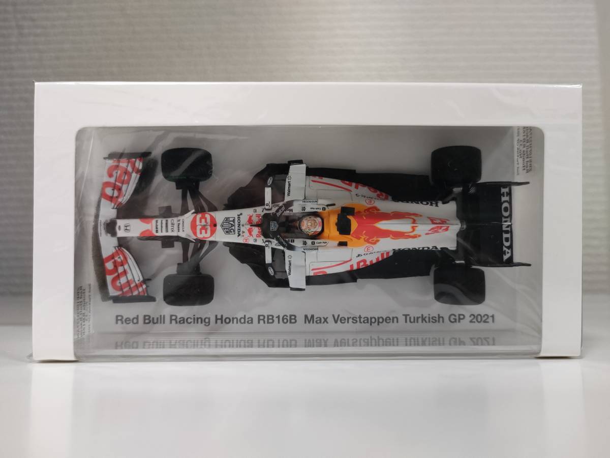 ☆【F1鈴鹿・日本GP特別カラー！】スパーク 1/43　レッドブル ホンダ RB16B フェルスタッペン 2021年トルコGP HONDA ありがとう！