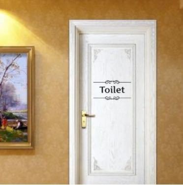  Британия знак туалет настенный стикер шелушение ... наклейка стиль Европа и Америка 