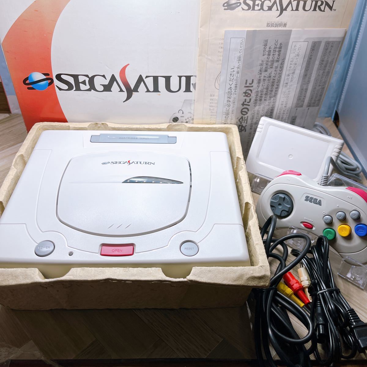 セガサターン SEGASATURN 箱説 