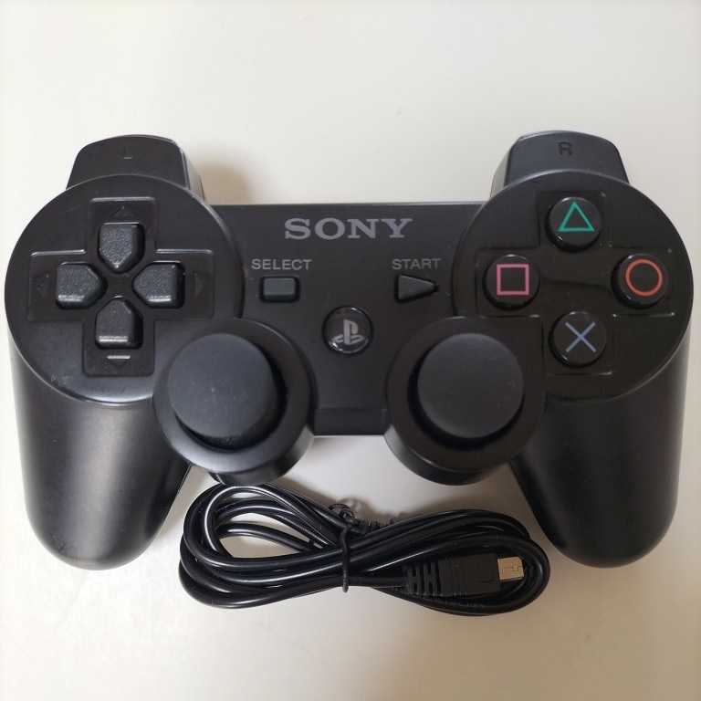 【分解清掃】【誤作動対策済】PS3 プレステ3 DUALSHOCK3 SONY 純正品　 動作確認済み　メンテナンス済　329