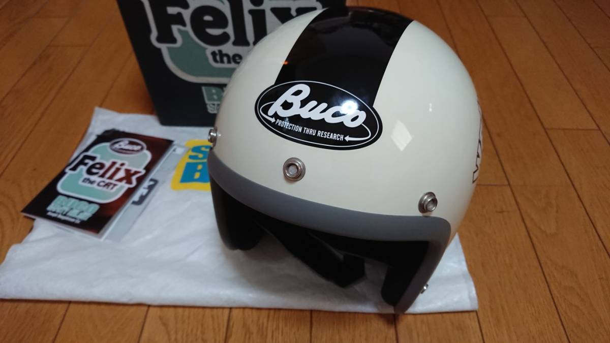 FELIX BUCO フェリックス ブコ ヘルメット トイズマッコイ シールド付