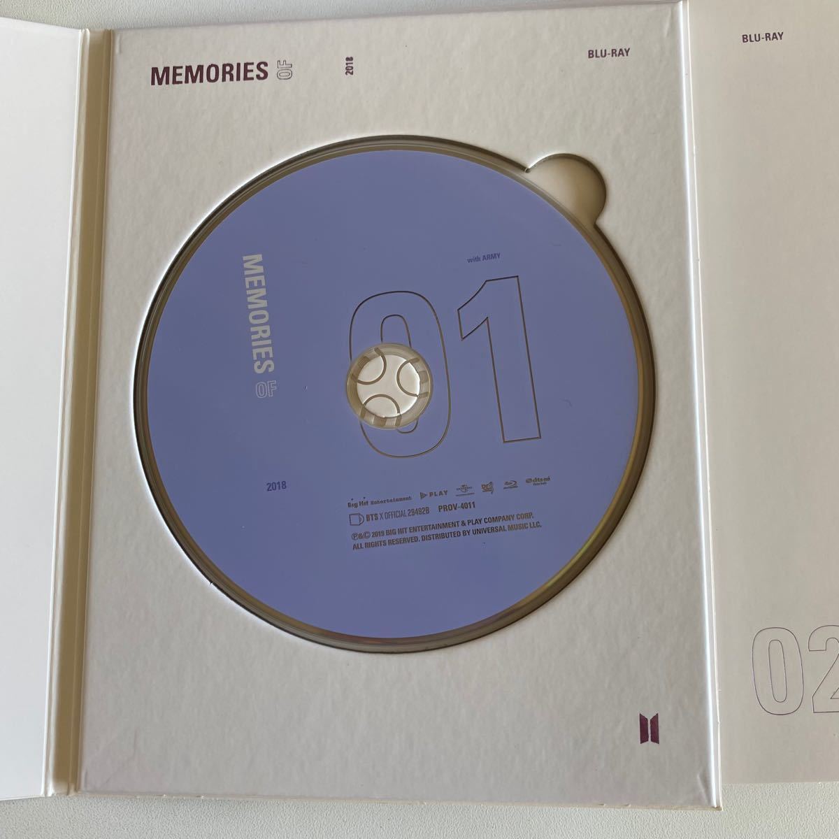 BTS MEMORIES OF 2018 Blu-ray【日本語字幕入り】 限定品 完売品