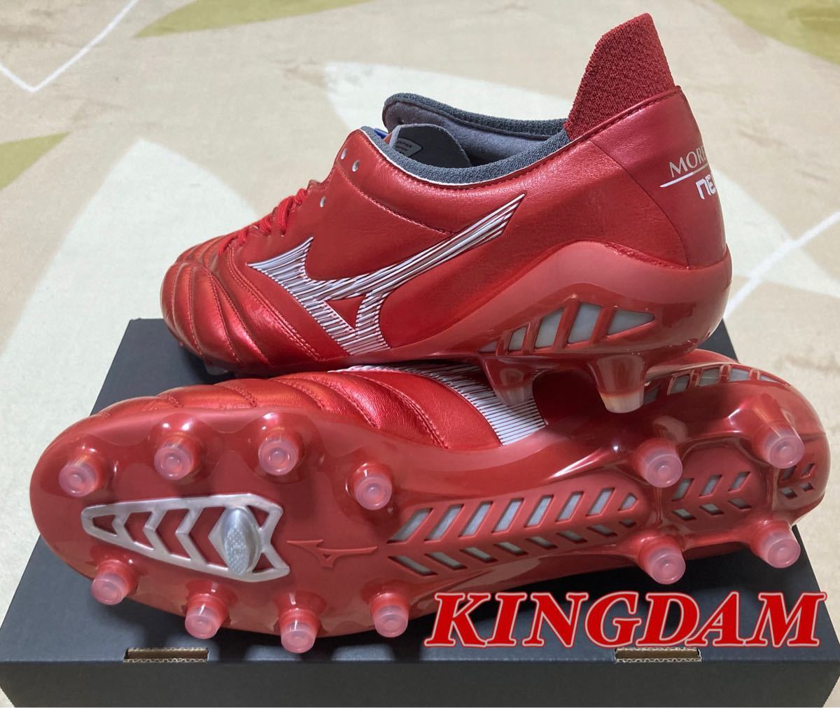 豪華 27.0cm モレリア MORELIA JAPAN neo3 限定 3 パッションレッド