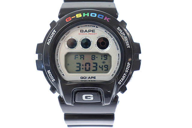 アベイシングエイプ A BATHING APE ×CASIO G-SHOCK カシオ ジー