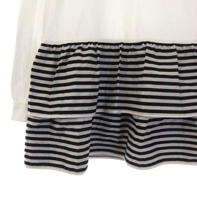 ボーダーズアットバルコニー BORDERS at BALCONY BORDER TIERED TOP