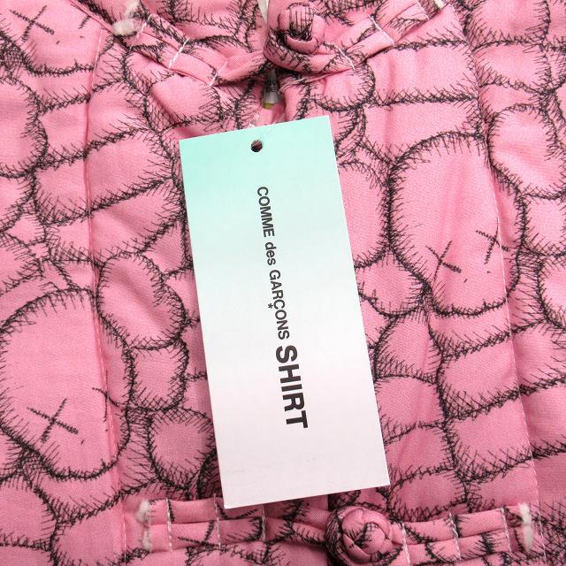 未使用品 21aw コムデギャルソンシャツ × カウズ KAWS コンパニオン