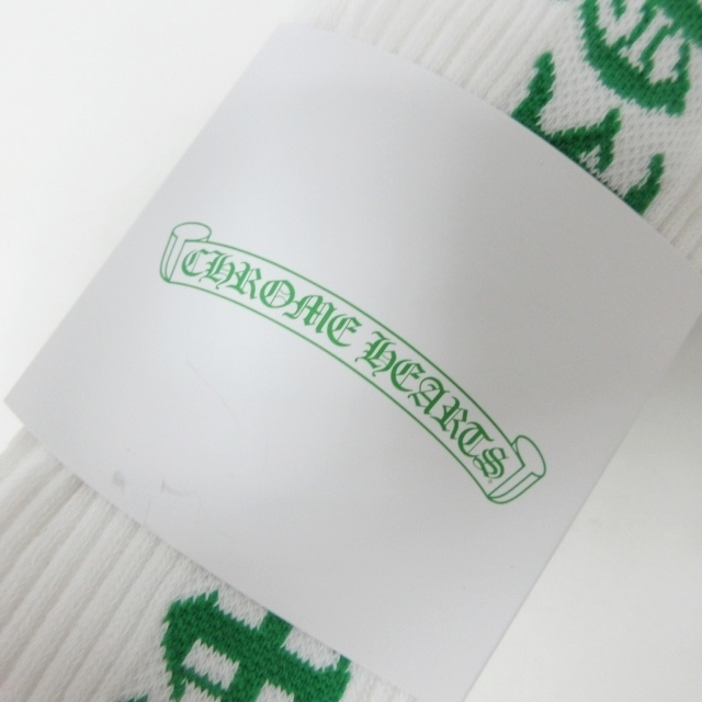 未使用品 クロムハーツ CHROME HEARTS SOCKS OLD ENGLISH LOGO 3P