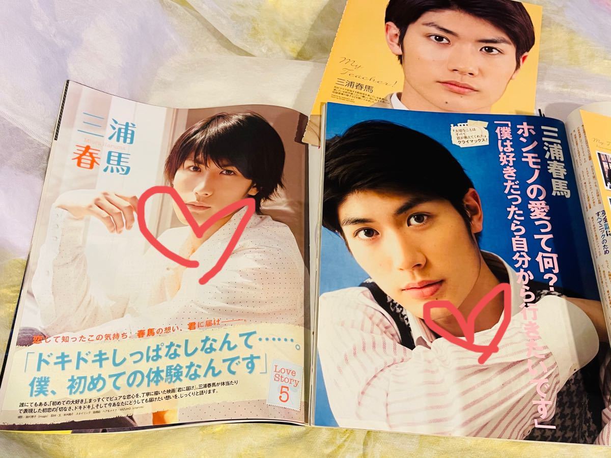 三浦春馬 表紙 3冊セット+3冊(週刊誌含む) 超安い品質 49.0%割引