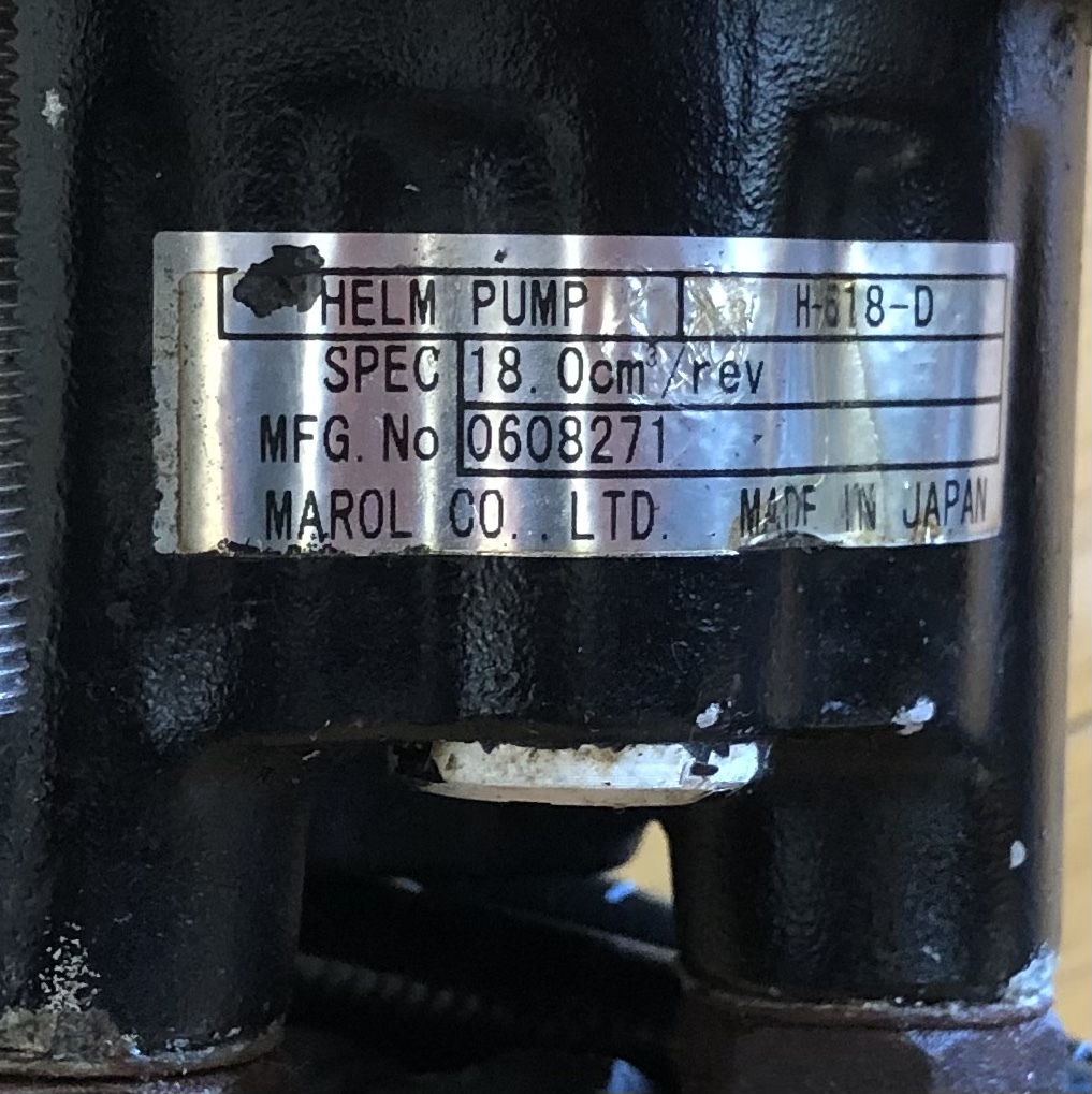 MAROL マロール 手動油圧 操舵機 操舵システム 品 MAROL マロール 手動油圧 操舵機 操舵システム 品