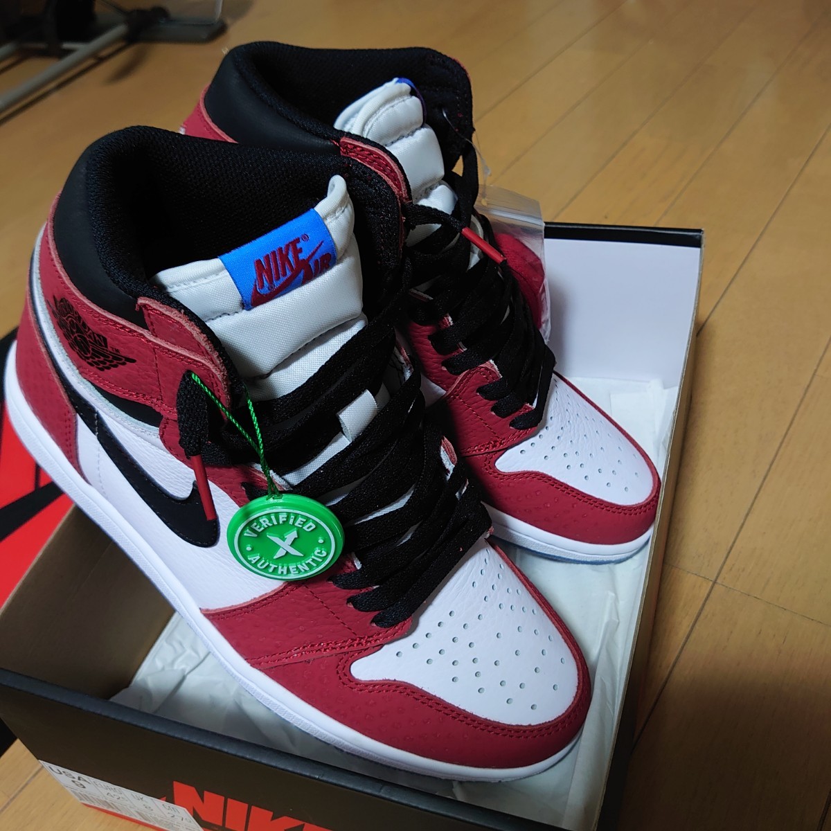 NKKE AIR JORDAN1 スパイダーマン chicago | noonanwaste.com
