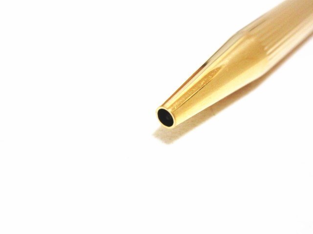 XN353◇シェーファー アメリカ製 ツイスト式ボールペン 23K GOLD ELECTROPLATE ゴールド ケース付 / SHEAFFER 筆記用具 文房具 / 超美品_画像7