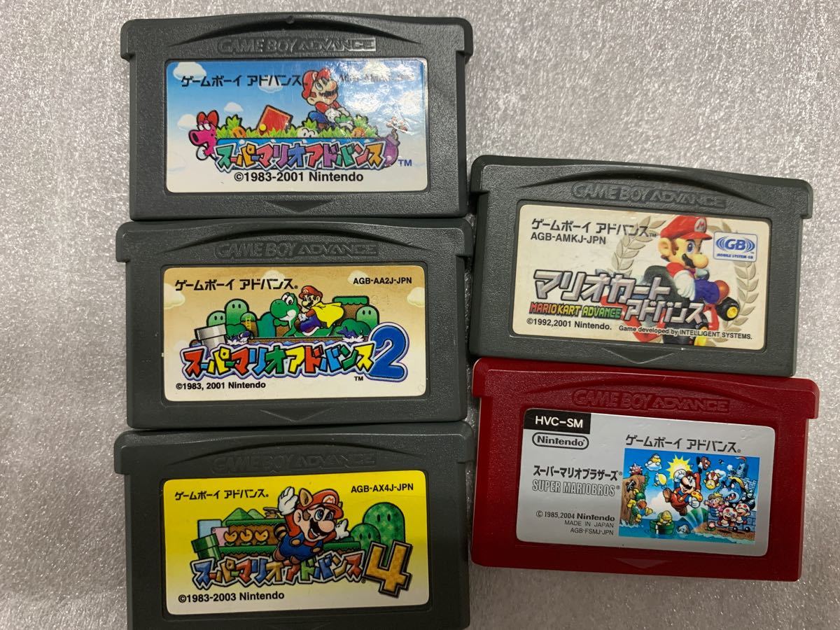 GBA ゲームボーイアドバンス スーパーマリオアドバンス1 2 4 GBA ゲームボーイアドバンス スーパーマリオアドバンス1 2 4