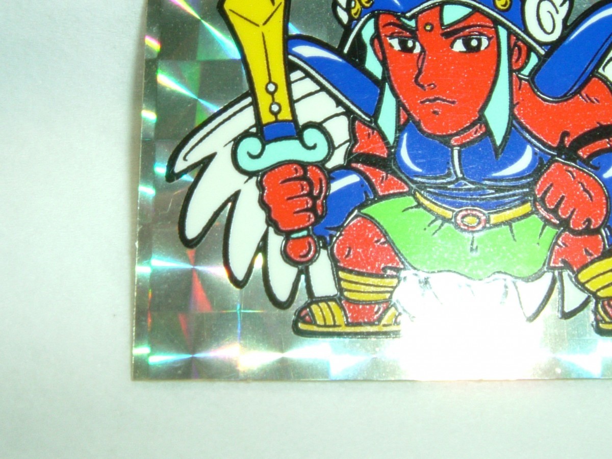旧 ビックリマン 第7弾 チョコ版 ヘッド ヘラクライスト 通常 銀 完品