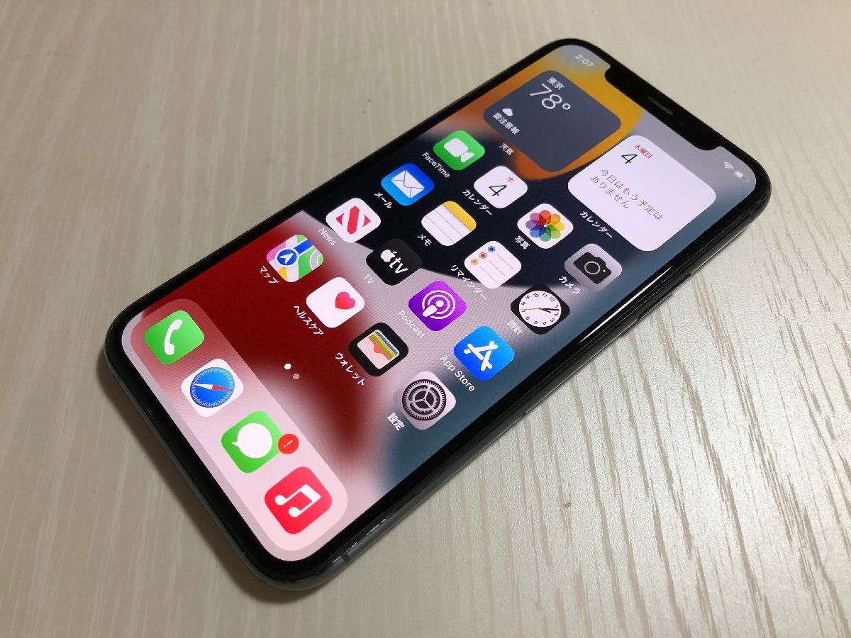 ☆【22254WM】 訳あり Softbank MWCC2J/A iPhone11 Pro ミッドナイト
